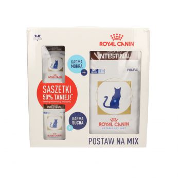 ROYAL CANIN CAT GASTRO INTESTINAL 2 KG + 12 SASZETEK ZA 50%