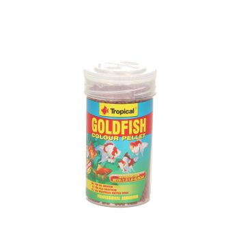 TROPICAL GOLDFISH COLOR PELLET 100ML  60473