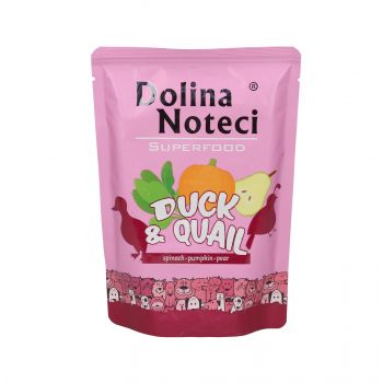 DOLINA NOTECI SUPERFOOD KACZKA I PRZEPIÓRKA 300G SASZETKA