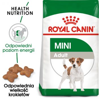 ROYAL CANIN MINI ADULT KARMA SUCHA DLA PSÓW DOROSŁYCH, RAS MAŁYCH 8 KG