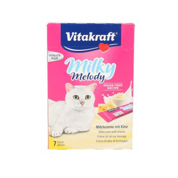 VITAKRAFT PRZYSMAK DLA KOTA MILKY MELODY KREM Z MLEKA Z SEREM 7 X 10G 28819