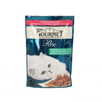 GOURMET PERLE SASZETKA 85G WOŁOWINA/MARCHEWKA 12486256