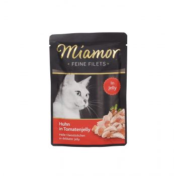 MIAMOR FEINE FILETS ŻEL KURA/POMIDOR SASZETKA 100G 74084