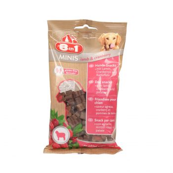 8IN1 PRZYSMAK MINIS JAGNIĘCINA Z ŻURAWINĄ 100G  T122746