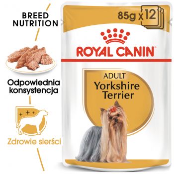 ROYAL CANIN Yorkshire Terrier Adult karma mokra - pasztet, dla psów dorosłych rasy yorkshire terrier 85 G