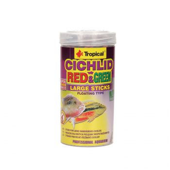 TROPICAL CICHLID RED&GREEN LARGE STICKS 250ML   63734