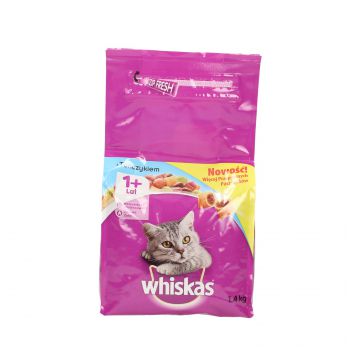 WHISKAS SUCHY TUŃCZYK, WARZYWA 1,4 KG
