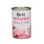 BRIT CARE PUSZKA 400G PIES PATE&MEAT PUPPY CHICKEN & TURKEY