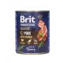 BRIT PREMIUM BY NATURE PUSZKA 800 G PIES PORK & TRACHEA