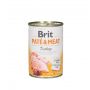 BRIT CARE PUSZKA 400G PIES PATE&MEAT TURKEY