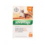 ADVANTAGE KOT 0,4 ML  (DO 4 KG)  ROZTWÓR DO NAKRAPIANIA