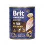 BRIT PREMIUM BY NATURE PUSZKA 800 G PIES FISH & FISH SKIN