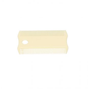 TRIXIE GRZEBIEŃ PLASTIKOWY DWUSTRONNY DO WYCZESYWANIA PCHEŁ I WSZY 9CM 2402