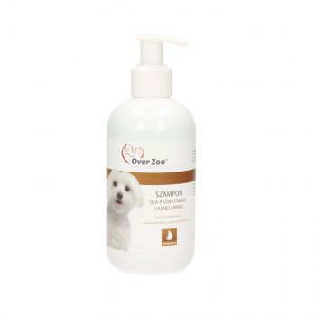 OVER ZOO SZAMPON DLA PSÓW O BIAŁEJ I JASNEJ SIERŚCI 250 ML