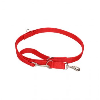 CHABA SMYCZ REGULOWANA CLASSIC (XXL) CZERWONA