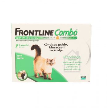 FRONTLINE COMBO KOTY 3 PIPETY